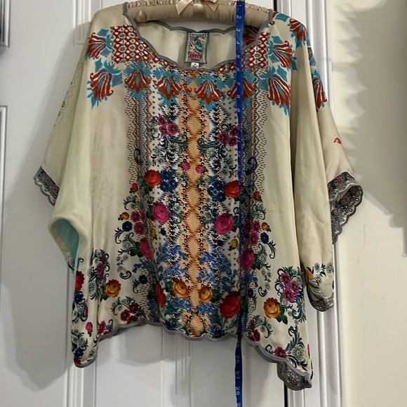 Johnny Was Tops - Johnny Was silk blouse